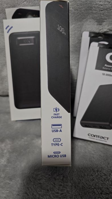 Powerbank 20.000mAh - 10.000mAh - Selados, novos, bateria externa