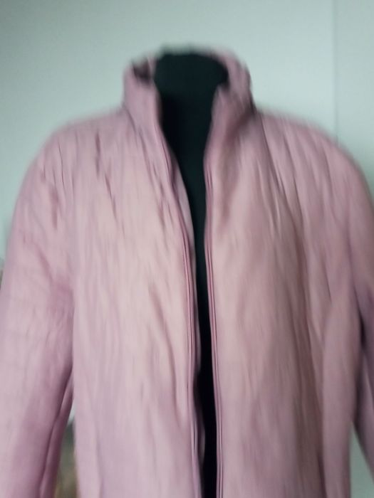 Kurtka damska rozowa pikowana 8XL