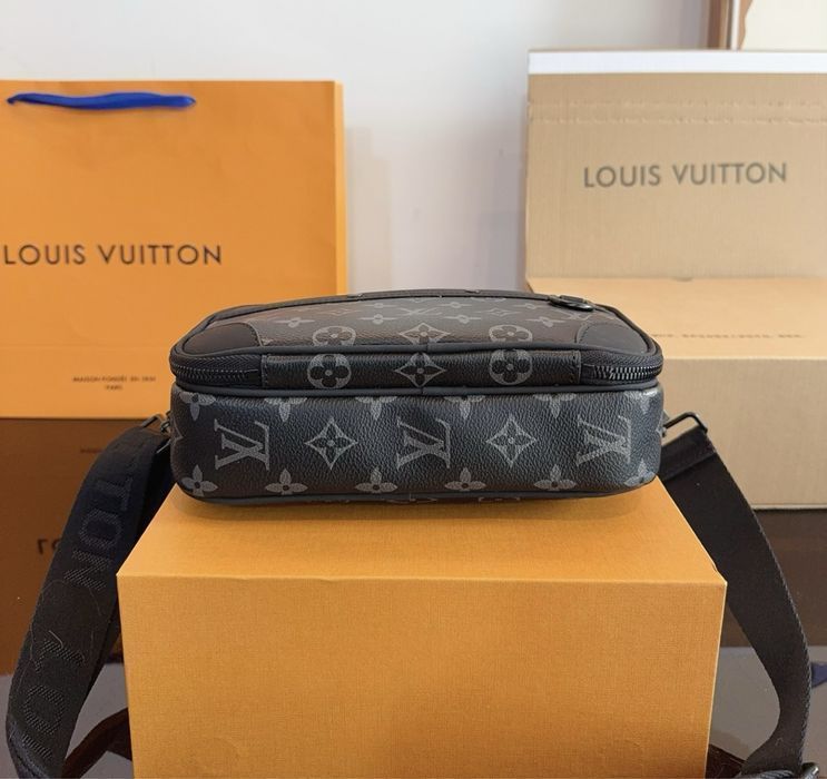 Мужская сумка  кроссбоди Louis Vuitton  барсетка сумка кроссбоді
