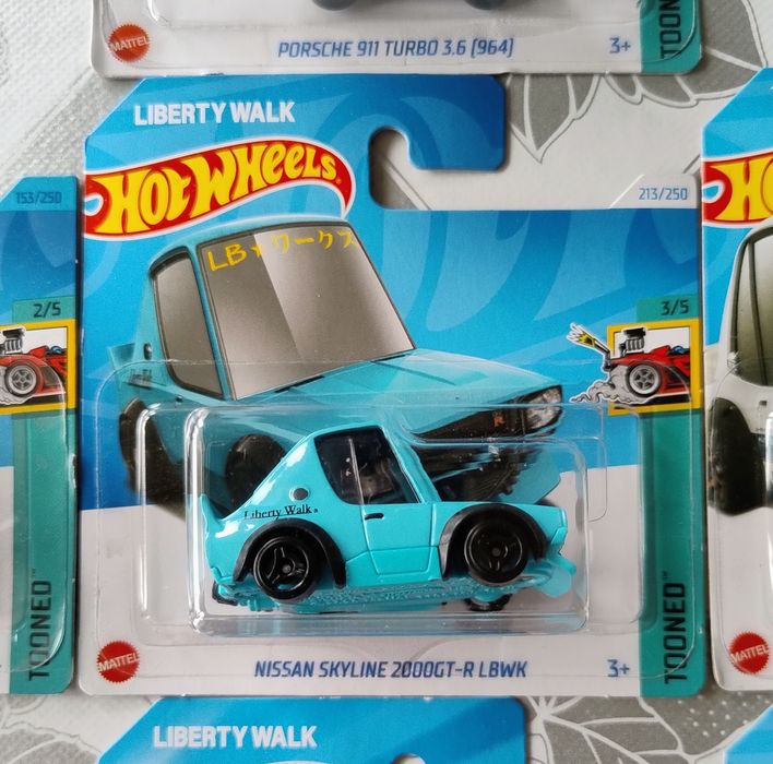 Zestaw Hot Wheels Tooned 7 szt
