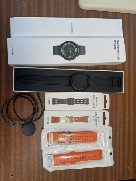 Relogio smartwatch Samsung Galaxy Watch6 Classic 47'' LTE