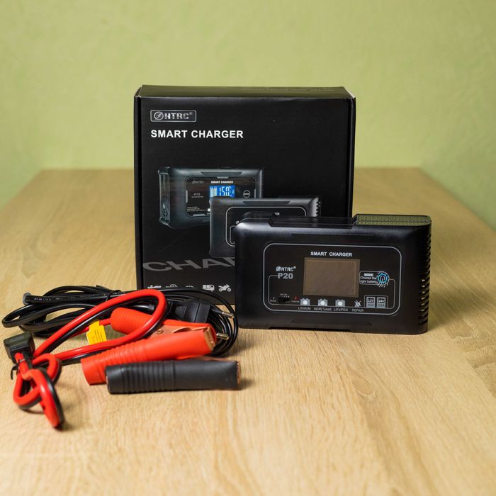 В НАЯВНОСТІ ‼️ Зарядний пристрій HTRC P20 12V 20A LiFePO4, AGM, GEL