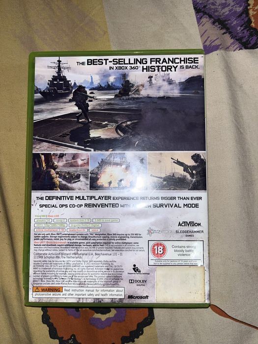 Call of Duty Modern Warfare 3, Б/В, диск для Xbox 360