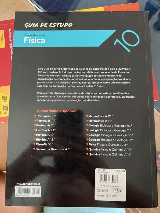 Livro de fisica 10° ano