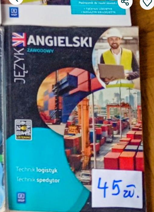 „Język angielski zawodowy. Technik logistyk. Technik spedytor” wydawnictwa WSiP