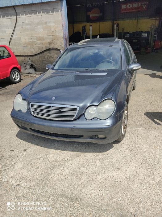 Peças Mercedes C220 W203, motor, caixa, frente completa, airbags, port