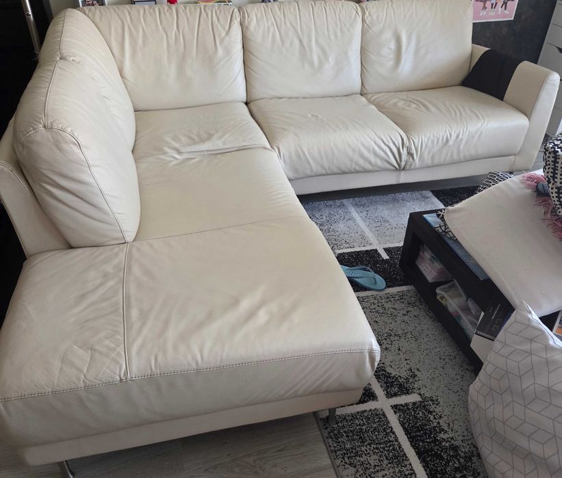 Sofá  bege ikea pele