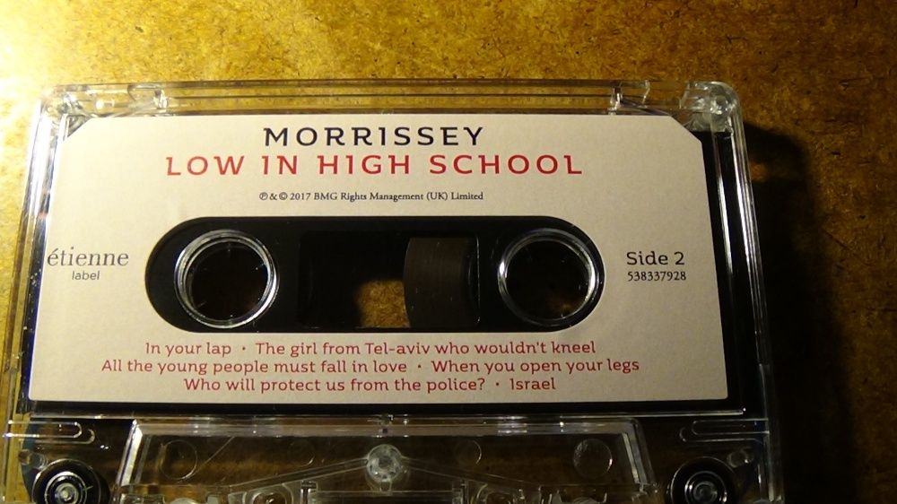 Morrissey cassete Low in High School