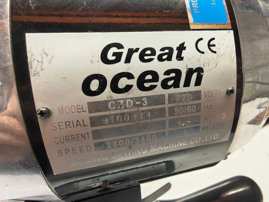 Nóż krojczy pionowy 8" Great Ocean CZD-3 220V sprawny, ostrzałka serwisowany