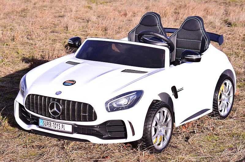 BAWIBUS.PL Auto samochód na akumulator MERCEDES GTR 4x4 dla 2 dzieci