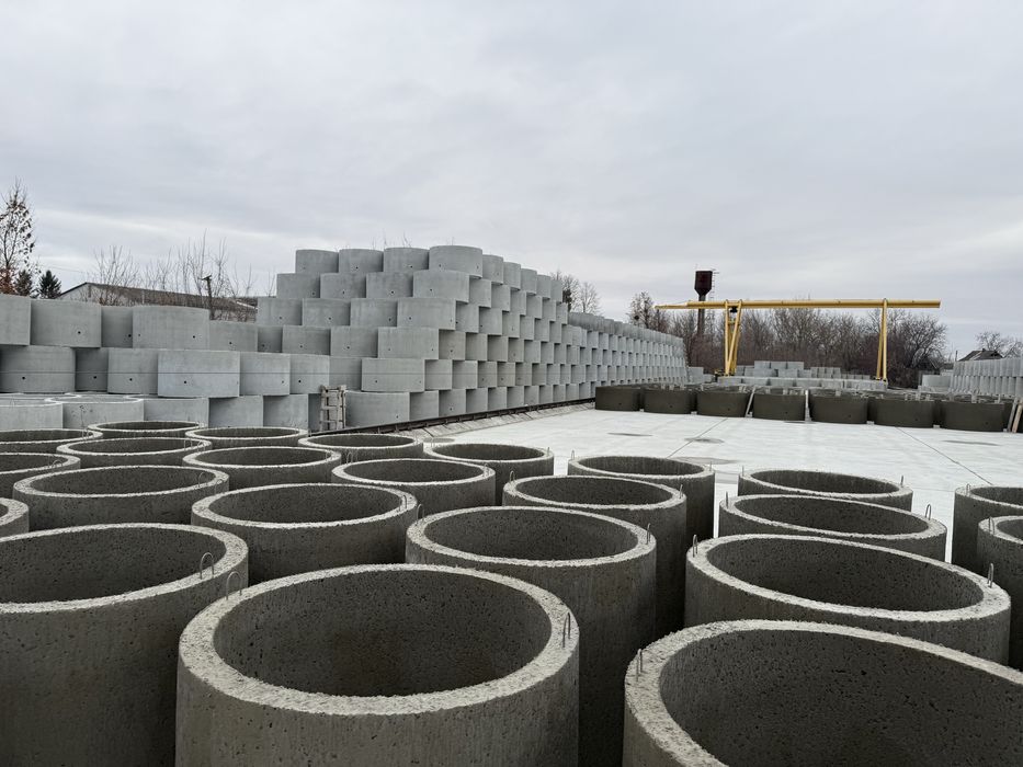 Продаж оптом та в роздріб бетонні кільця, залізобетонні кільця