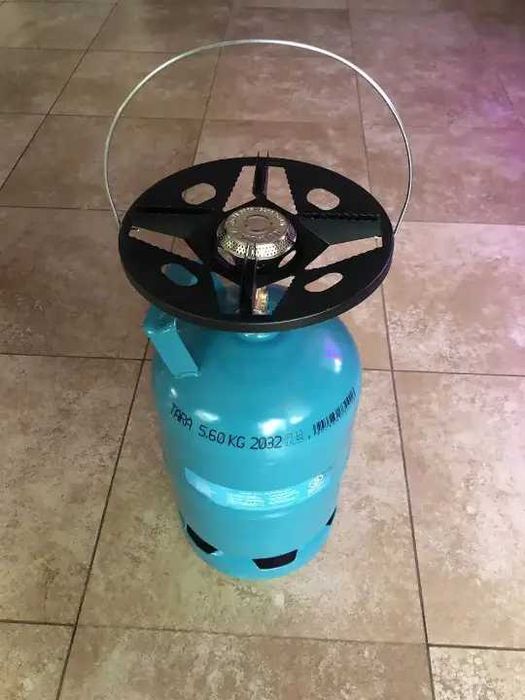 Баллон 12л. Газовый комплект баллон 12 л. с горелкой +перех Польша 10л