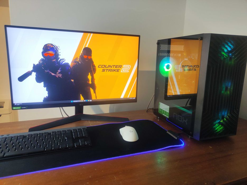 PC Gaming Ryzen 3200G • GTX 1650 • 16GB 2400MHz • 256GB SSD + 500GB HDD • ARGB
