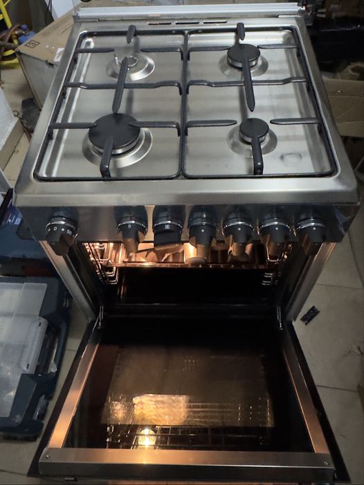 Fogão  a gas LA GERMANIA AMN 664 EXV BT (56 L - Elétrico e Gás Butano