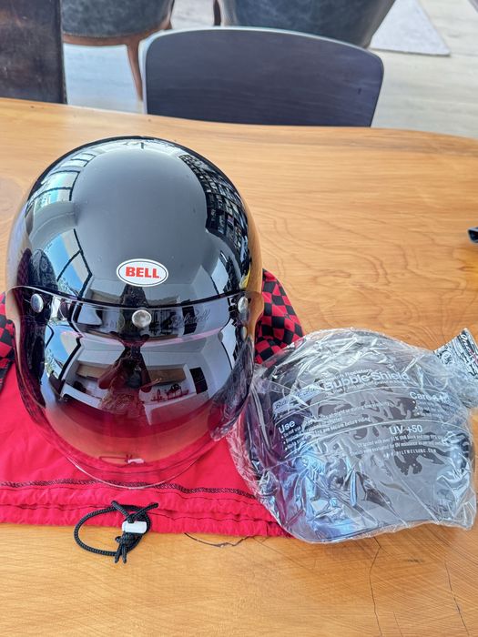 Capacete Bell Bullitt Original + 2 Viseiras – Excelente Estado