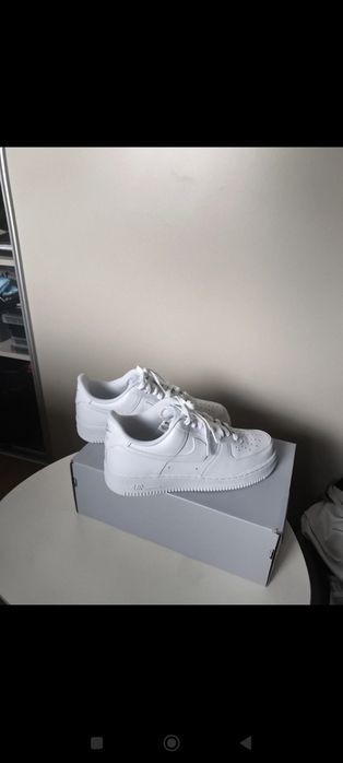 Białe Nike af1 niskie w rozmiarze 42