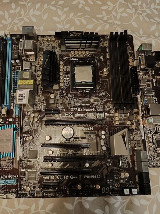 Материнская плата socket 1155.  Intel i5, i3. Ddr3