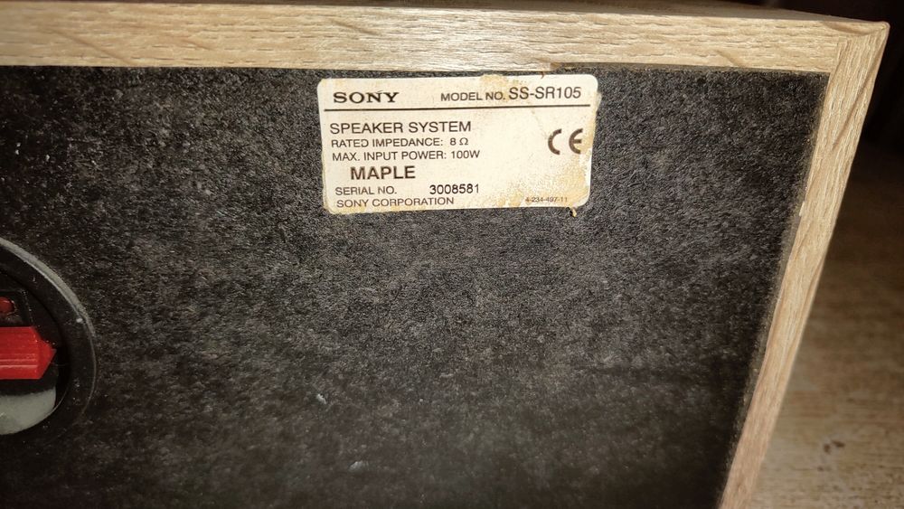 Głośniki do kina domowego Sony