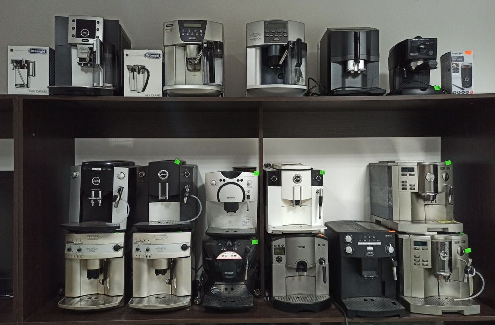 Кавомашини з Європи