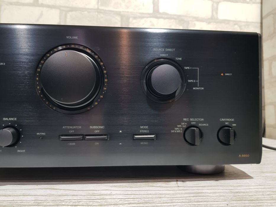 TOP! Hi-Fi Стерео підсилювач ONKYO INTEGRA A-8850, *2x120 Вт, б/у з Ні