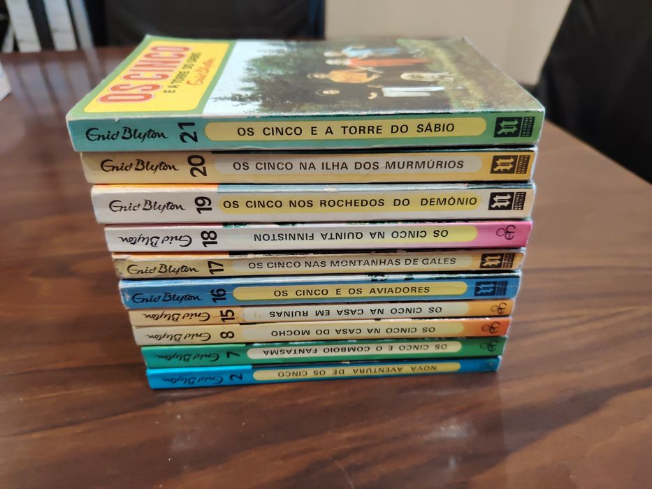 Coleção "Os Cinco" de Enid Blyton