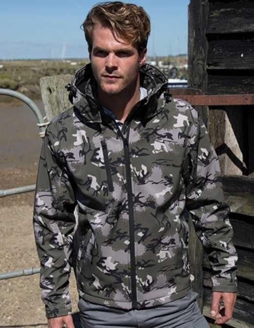 Kurtka Softshell Result Performance R235x Camo moro Charcoal L