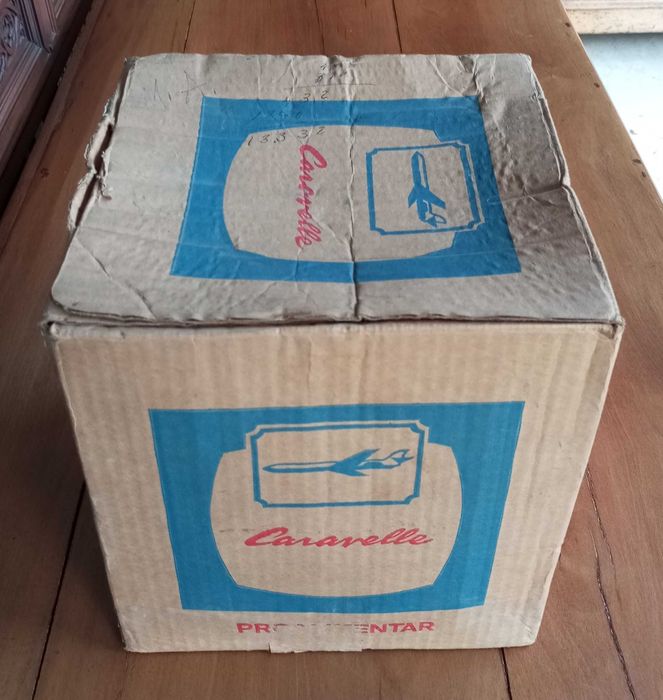 Antiga caixa publicitária Bolacha Maria em cartão