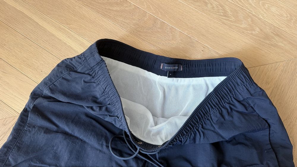 Męskie Kąpielowe Spodenki Tommy Hilfiger M Granatowe