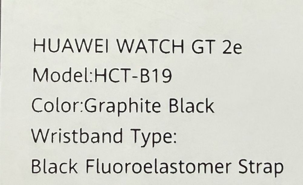 Smartwatch Huawei GT2e