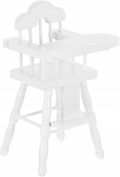 1:12 krzesełko do karmienia do domku dla lalek krzesło hemoton meble