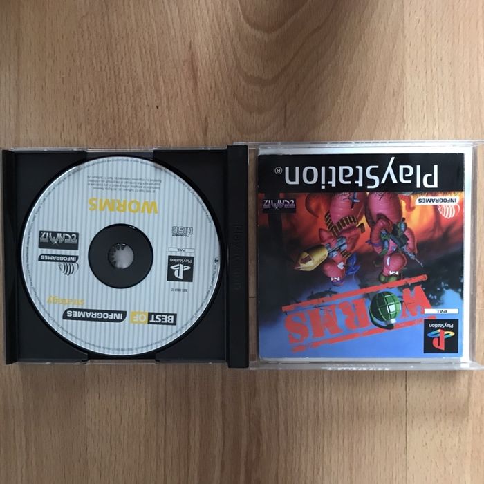 Worms PS1 UNIKAT super stan oryginał
