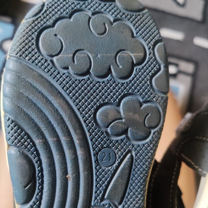 Buty, dziecięce,na lato, sandały Lasocki, 21, granatowe, skórzane