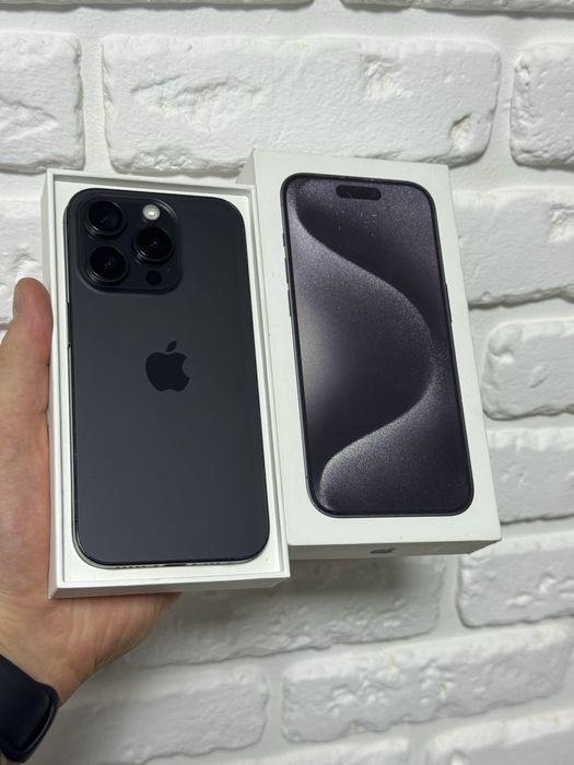 iPhone 15 Pro 128GB Black Titanium айфон