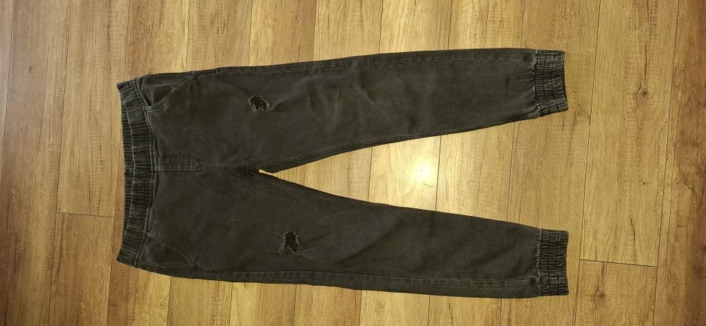 Spodnie jeansowe joggery M