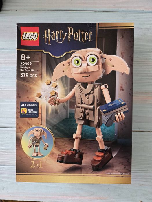 Конструктор LEGO Harry Potter Добі, вільний ельф 379 деталей (76469)