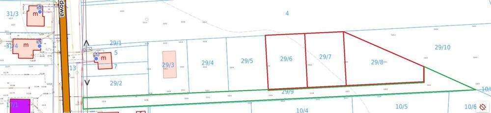 Działka budowlana Wołów 815 m²