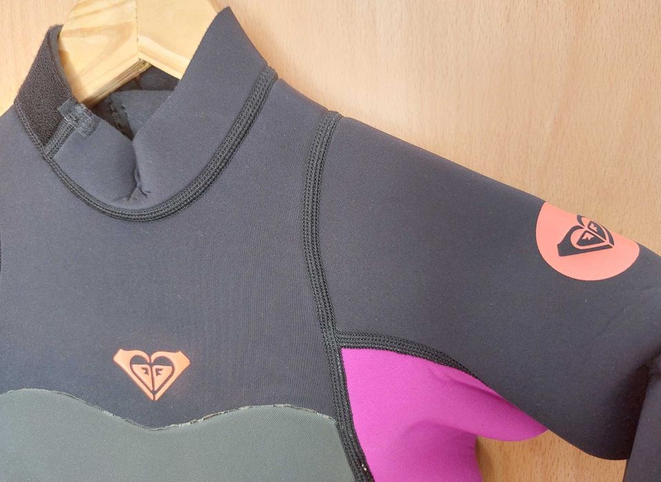 Fato de Surf criança menina Roxy Syncro - Tamanho 8