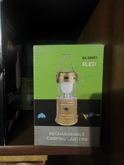 Знижка Кемпінговий ліхтар акумуляторний фонарь лампа світильник