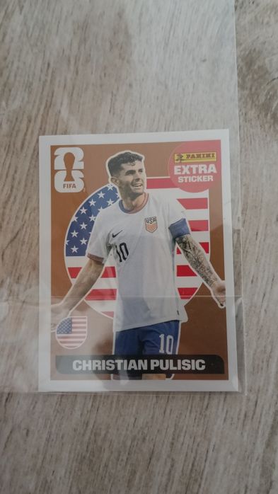 Novo em folha! LEGEND •  EXTRA STIKER | Christian Pulisic EUA - Bronze