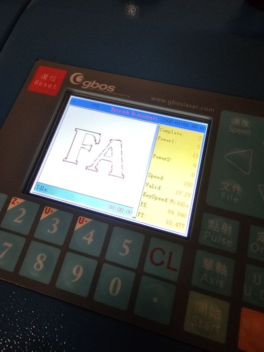 Máquina de laser - Corte e Gravação