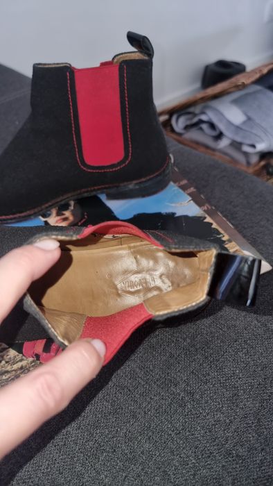 Bota masculina em couro