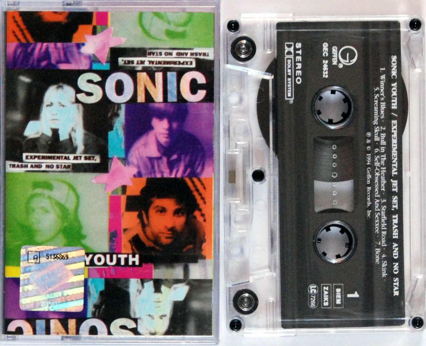 Sonic Youth - Experimental Jet Set, Trash And No Star (kaseta) BDB