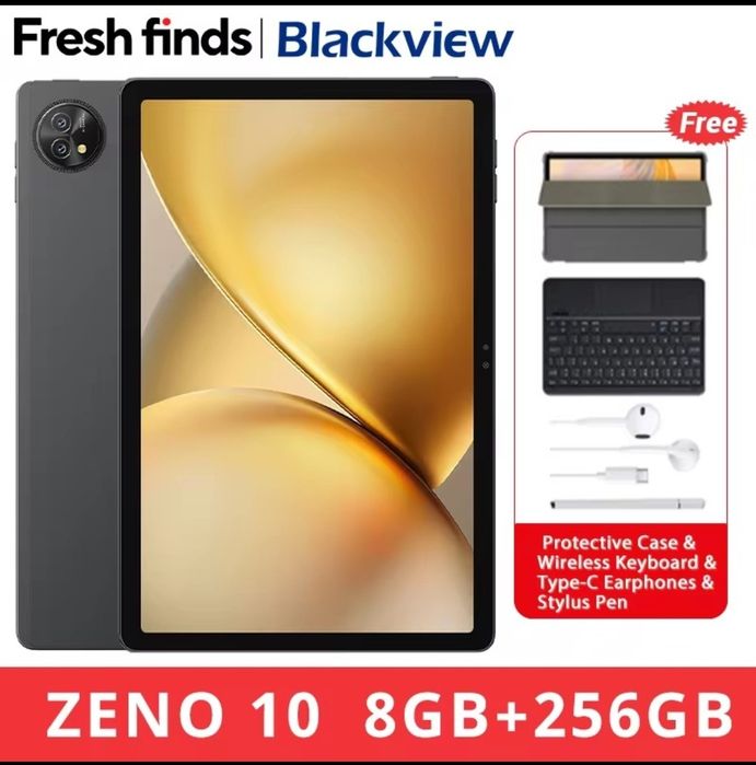 Планшет BlackView ZENO 10 5G 8Gb/256Gb, чохол, клавіатура, зарядка...