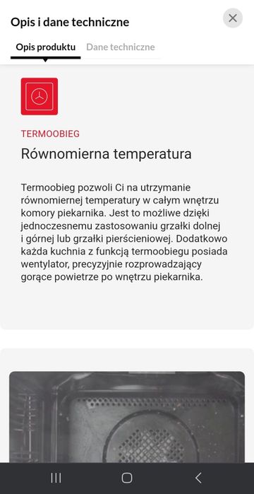 Kuchenka wolnostojąca z piekarnikiem i płytą ceramiczną