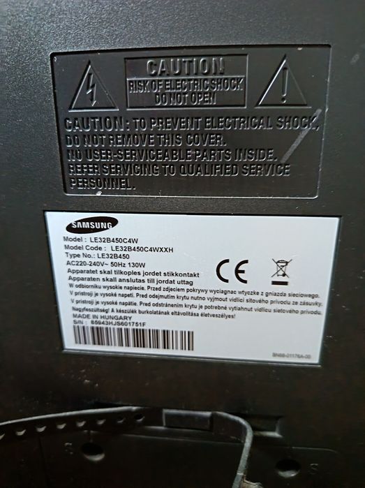 Telewizor 32" Samsung LE32B450 + Pilot | Sprawny, idealny do pokoju dziecka / sypialni