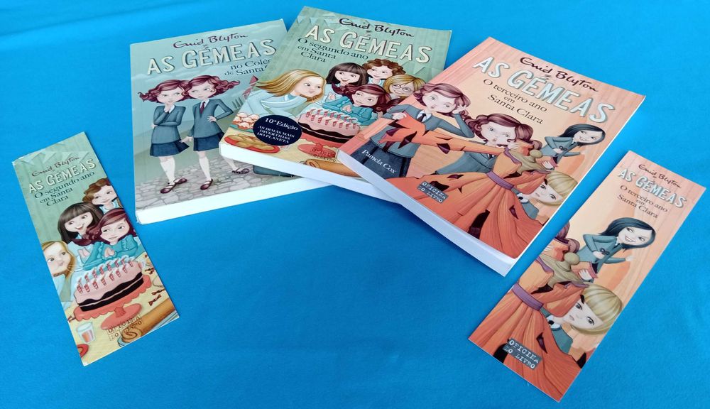 Coleção As Gémeas e Colégio das 4 Torres de Enid Blyton [Preço Conj]