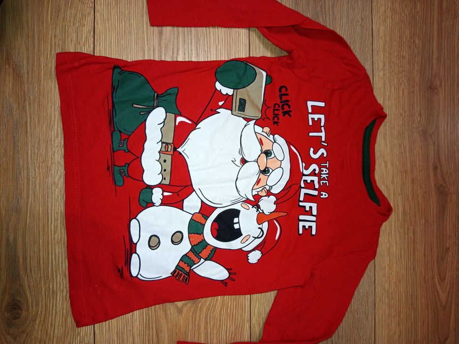 Bluza świąteczna r.116