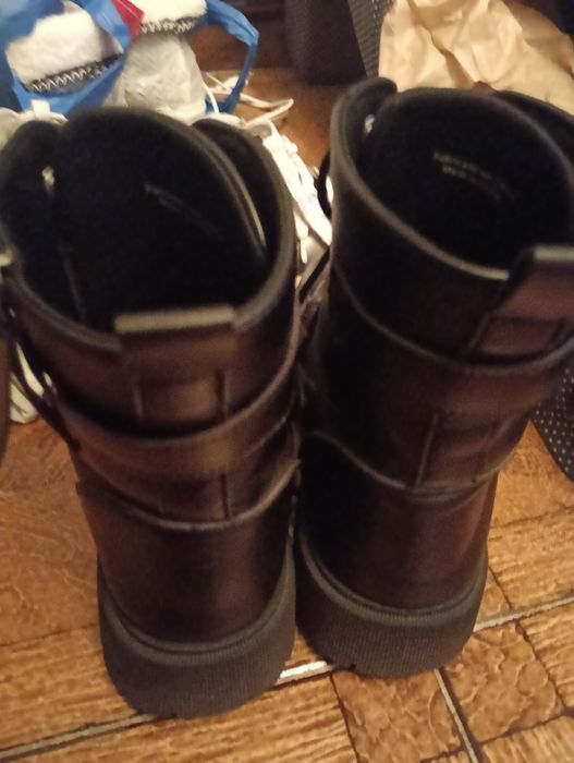 Botas estilo militar femininas