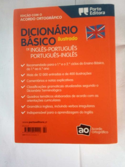 Dicionário básico ilustrado Inglês - Português / Português - Inglês