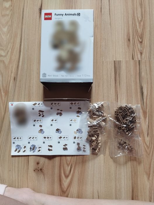Mini klocki dla dzieci miniaturowe kolorowe młodzież małe figurki ABS